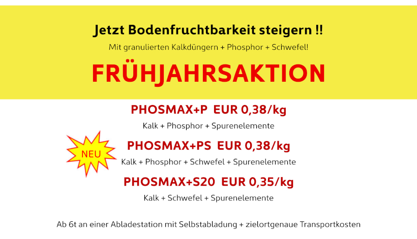 Frühjahrsaktion